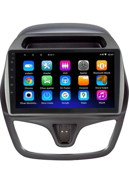 Chevrolet Spark (2015-2017) Android 12 Carplay Navigasyon Multimedya - 2gb Ram 32GB HDD