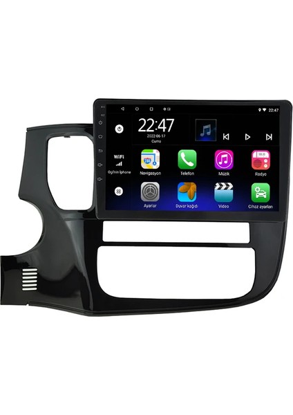 Mitsubishi Outlander (2017-2020) Android 12 Carplay Navigasyon Multimedya - 2gb Ram 32GB HDD