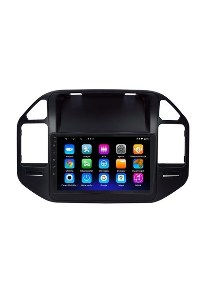 Mitsubishi Pajero (2003-2006) Android 12 Carplay Navigasyon Multimedya - 2gb Ram 32GB HDD fiyatları