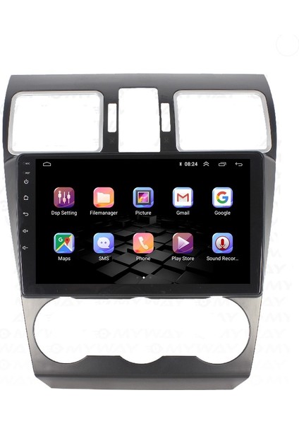 Subaru Forester (2012-2018) Android 12 Carplay Navigasyon Multimedya - 8gb Ram 128GB HDD