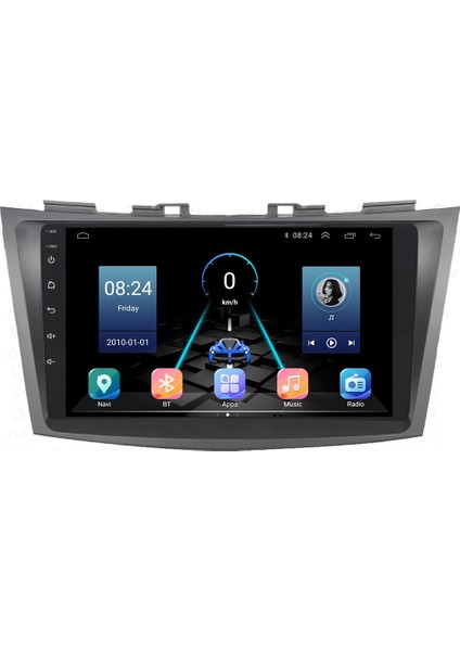 Suzuki Swift (2010-2017) Android 12 Carplay Navigasyon Multimedya - 4gb Ram 64GB HDD