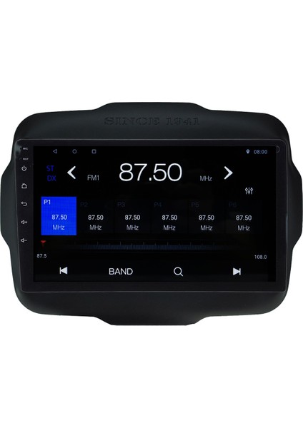 Jeep Renegade (2016-2020) Android 12 Carplay Navigasyon Multimedya - 2gb Ram 32GB HDD modelleri