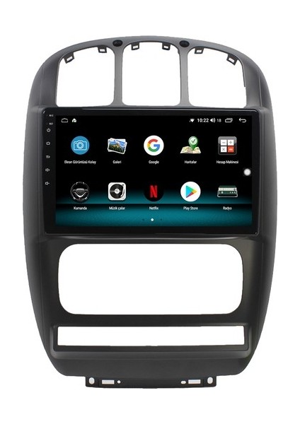 Chrysler Grand Voyager (2006-2012) Android 10 Carplay Navigasyon Multimedya - 2gb Ram 16GB HDD