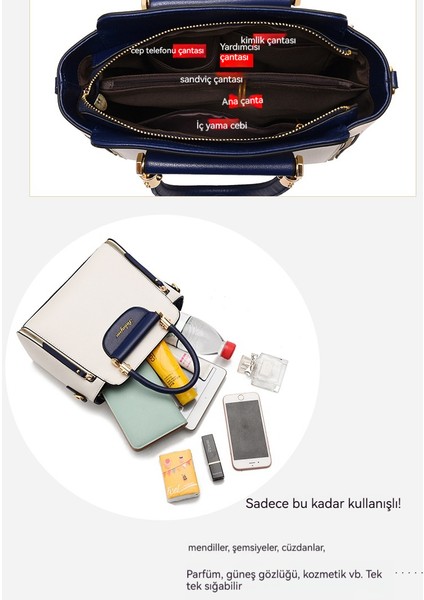 [yüksek Mermi Katlanabilir] Çanta Kadın El Çantası Büyük Kapasiteli Tek Omuz Çapraz Omuz Çanta Gelgit (Yurt Dışından) modelleri