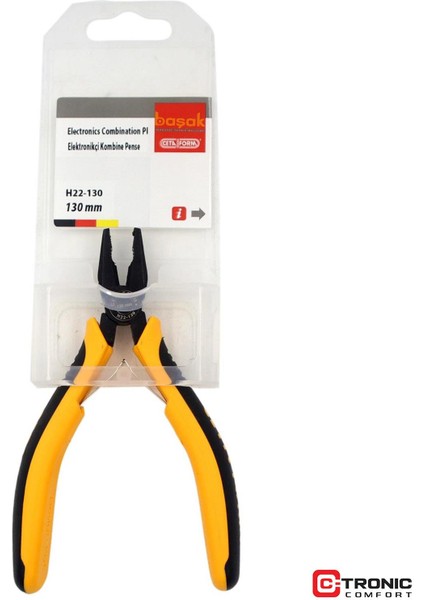 130 mm Elektronikçi Kombine Pense H22-130