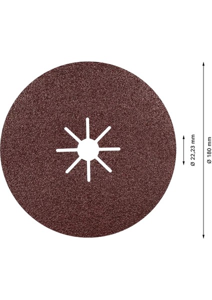 R781 Expert 180 mm 60 Kum Metal Disk Zımpara 25'li 2608621798 fiyatları