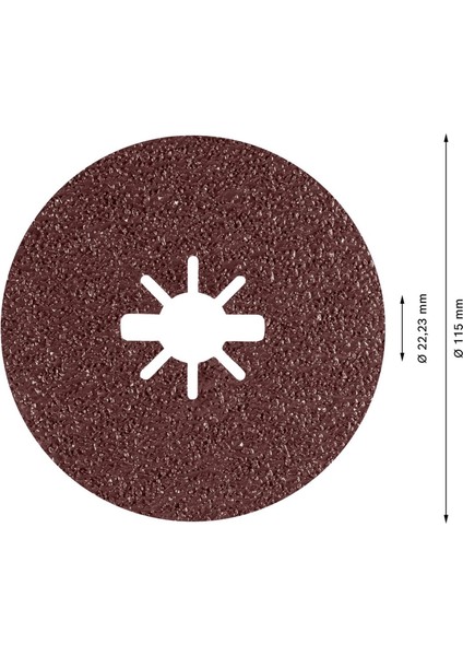 R781 Expert 115 mm 36 Kum Metal Disk Zımpara 2608621779 fiyatları