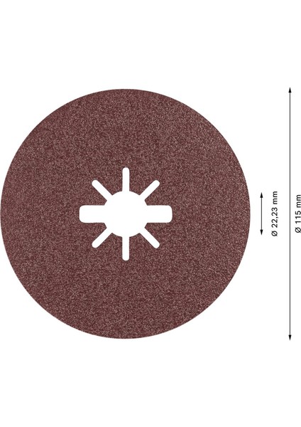R781 Expert 115 mm 60 Kum Metal Disk Zımpara 2608621780 fiyatları