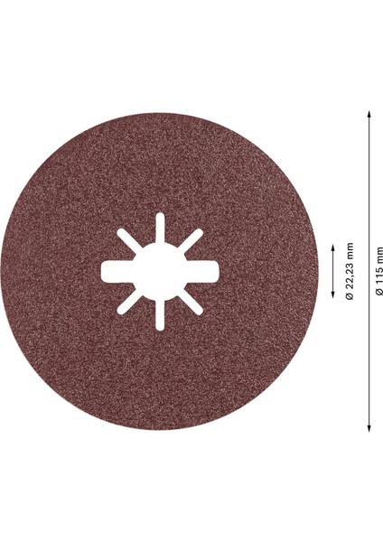 R781 Expert 115 mm 80 Kum Metal Disk Zımpara 2608621781 fiyatları