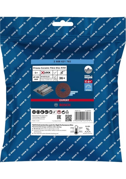 R781 Expert 125 mm 36 Kum Metal Disk Zımpara 2608621782 modelleri