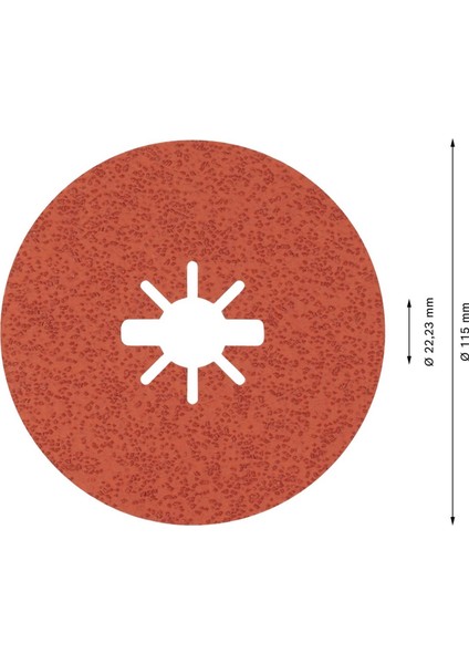 R782 Expert 115 mm 36 Kum Inox Disk Zımpara 5'li 2608621804 fiyatları