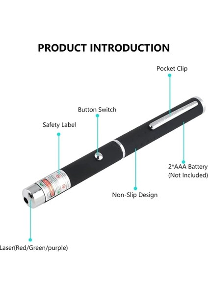 6006 Mega Spacex Galaxy Danger Yeşil Lazer Pointer 5000 Mw 532MM 80 Km Etkili K-4850