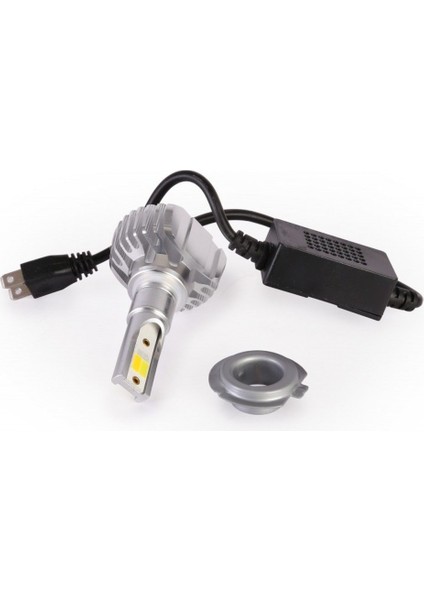 H7 Sarı Beyaz Mavi 3 Renk Çakarlı LED Xenon 12-24 Volt