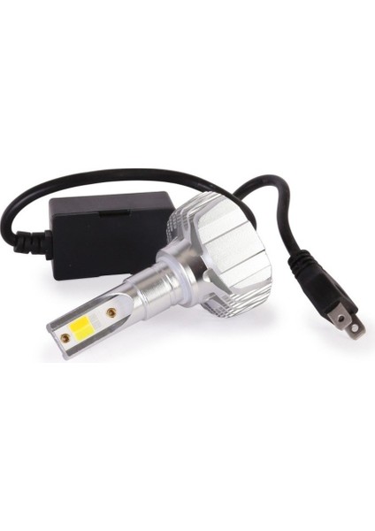 H7 Sarı Beyaz Mavi 3 Renk Çakarlı LED Xenon 12-24 Volt