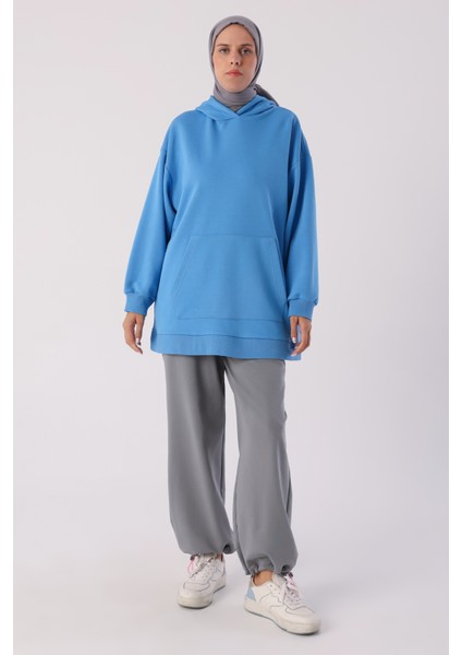 Kanguru Cepli Oversize Sweatshirt