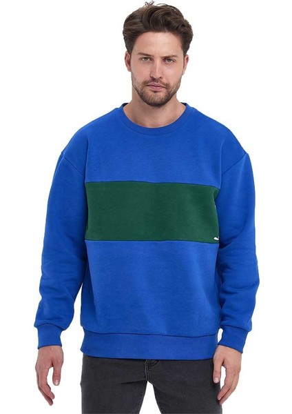 Erkek 3 Iplik Oversize Sweatshirt