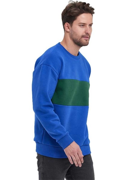 Erkek 3 Iplik Oversize Sweatshirt