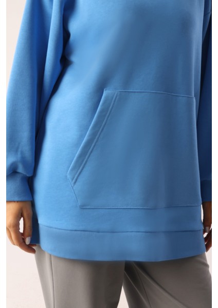 Kanguru Cepli Oversize Sweatshirt