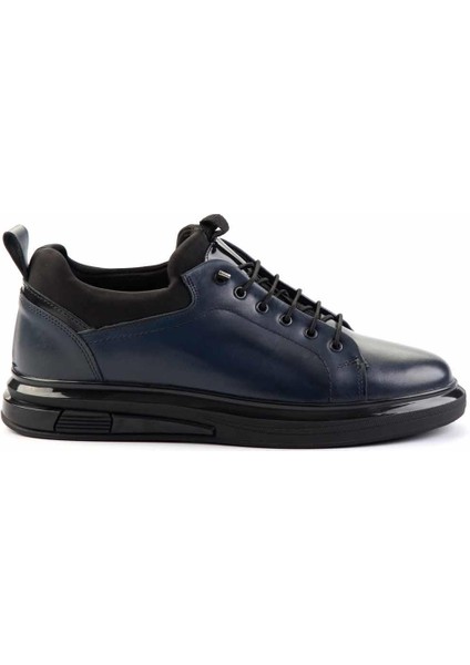Lacivert Siyah Rugan Leather Erkek Casual Ayakkabı E01401081203 fiyatları