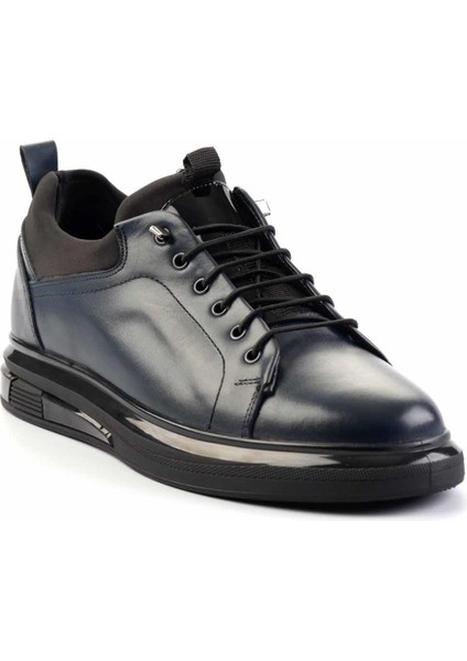 Lacivert Siyah Rugan Leather Erkek Casual Ayakkabı E01401081203 modelleri