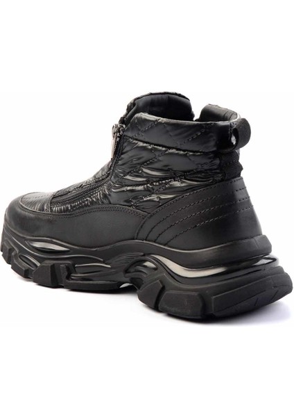 Siyah Paraşüt Erkek Bot & Bootie E02604812667