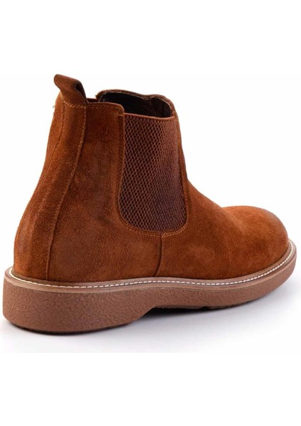 Taba Süet Leather Erkek Bot & Bootie E02310111102