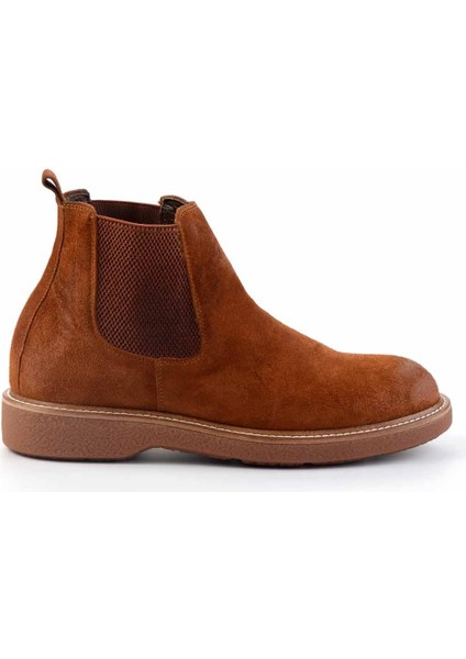 Taba Süet Leather Erkek Bot & Bootie E02310111102