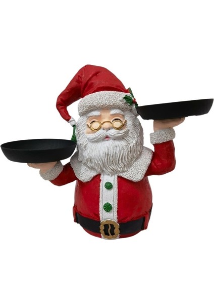 Cadılar Bayramı Süsleri Noel Baba Tepsisi Kardan Adam El Sanatları (Yurt Dışından)