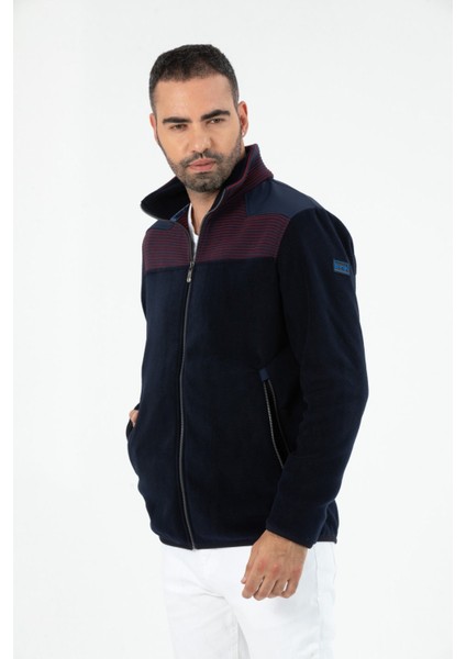Erkek Anti-Pilling Tüylenme Yapmayan Soğuga Dayanıklı Tam Fermuarlı Dik Yaka sweatshirt Polar ceket 9744 fiyatları