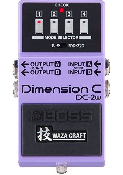 DC-2W Waza Craft Dimension C Chorus Pedalı