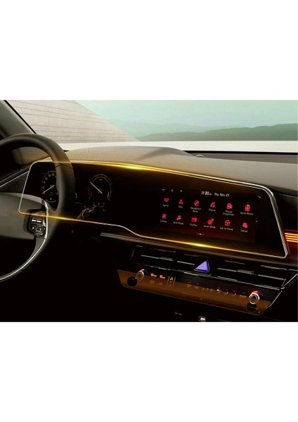 Kia Niro Ekran Koruyucu Dijital Gösterge ve Multimedya