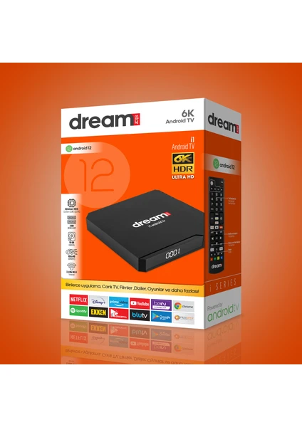 I1 Android Tv Box 2gb Ram 16GB Hafıza Android 12