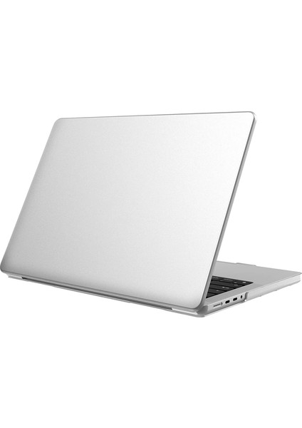 Apple Macbook Pro 14 Inç M3/m3 Pro/m3 Max A2992 A2918 ile Uyumlu Kılıf Sert Mat Buzlu Kapak