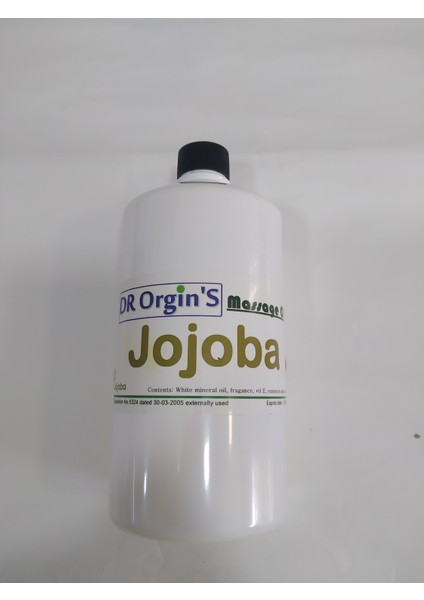 Jojoba Özlü Masaj Yağı 500'ML