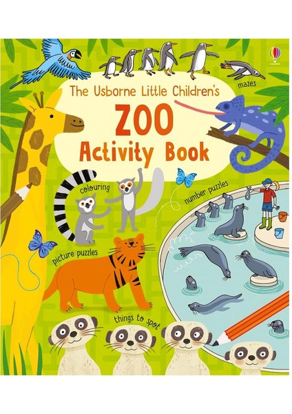 Little Children's Zoo Activity Book