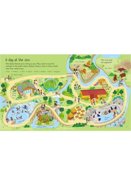 Little Children's Zoo Activity Book