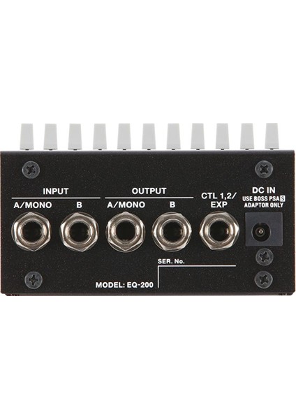 EQ-200 Programmable Stereo Graphic Equalizer