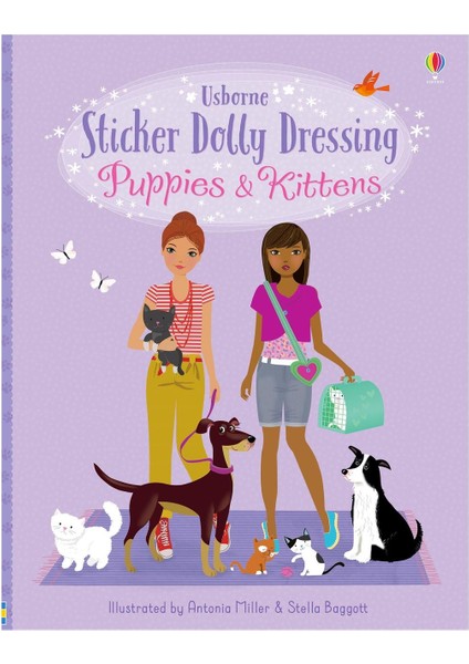 Sticker Dolly Dressing Puppies And Kittens