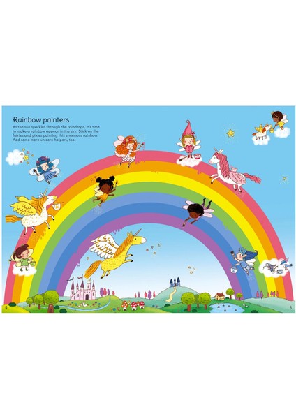 Little First Stickers Rainbows