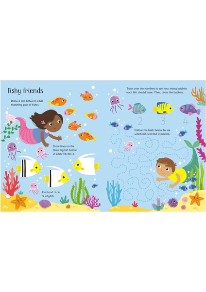 Wipe-Clean Mermaid Activities