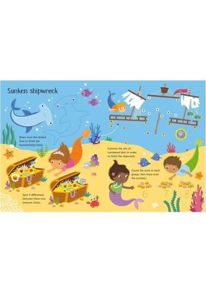 Wipe-Clean Mermaid Activities