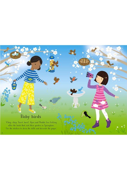 Little Sticker Dolly Dressing Easter