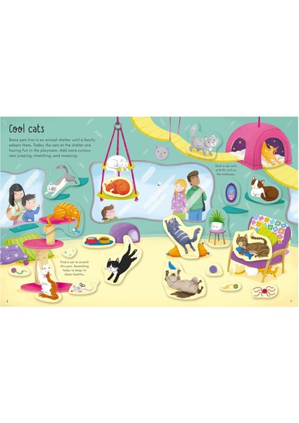 First Sticker Book Pets