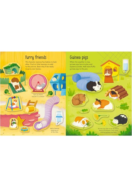 First Sticker Book Pets