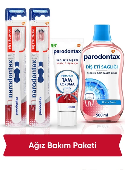 Parodontax komple Ağız Bakım Seti - Ekstra Ferah