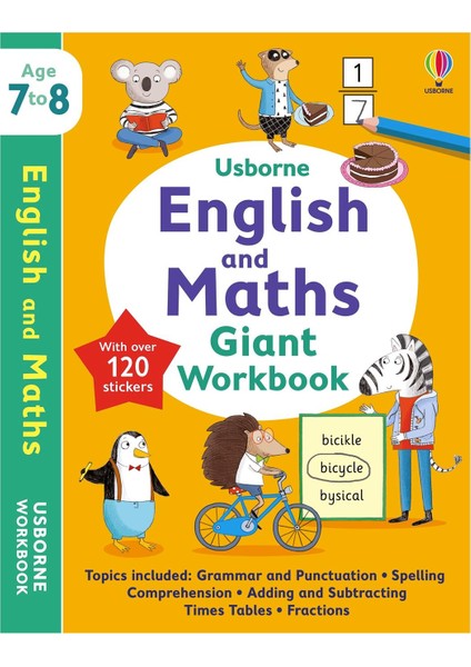 English And Maths Giant Workbook 7-8