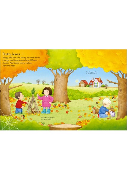 Poppy And Sam's Autumn Sticker Book