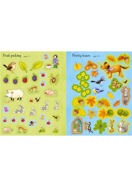 Poppy And Sam's Autumn Sticker Book