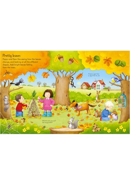 Poppy And Sam's Autumn Sticker Book