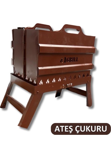 Igrıll Katlanabilir Ateş Çukuru (Firepit)